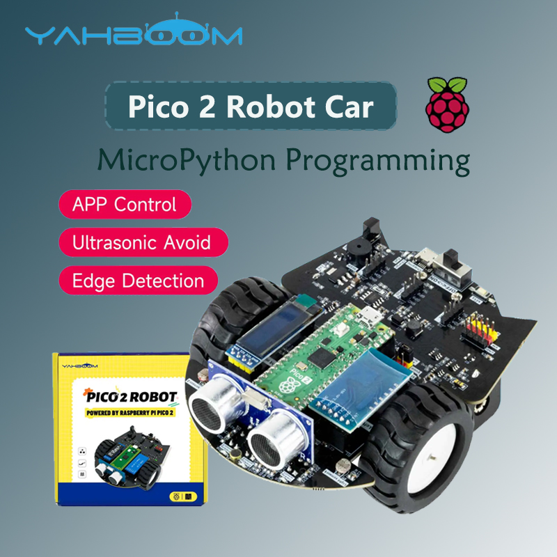 Raspberry Pi Kit - Yahboom Raspberry Pi Pico 2-robotcarkit Diy