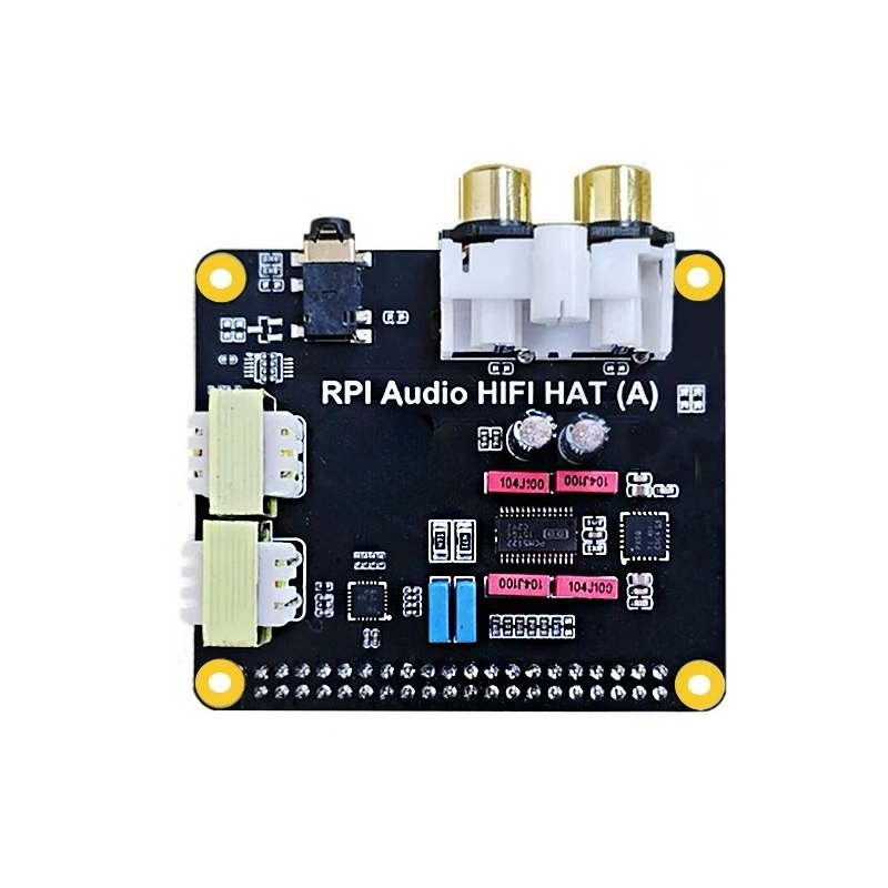 Pi Zero - PCM5122 Raspberry Pi 5 I2S HIFI-geluidskaart,