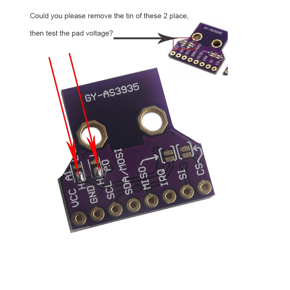 Arduino Kit - GY-AS3935 Bliksemdetector Sensormodule Digitale Donderalarm Breakout