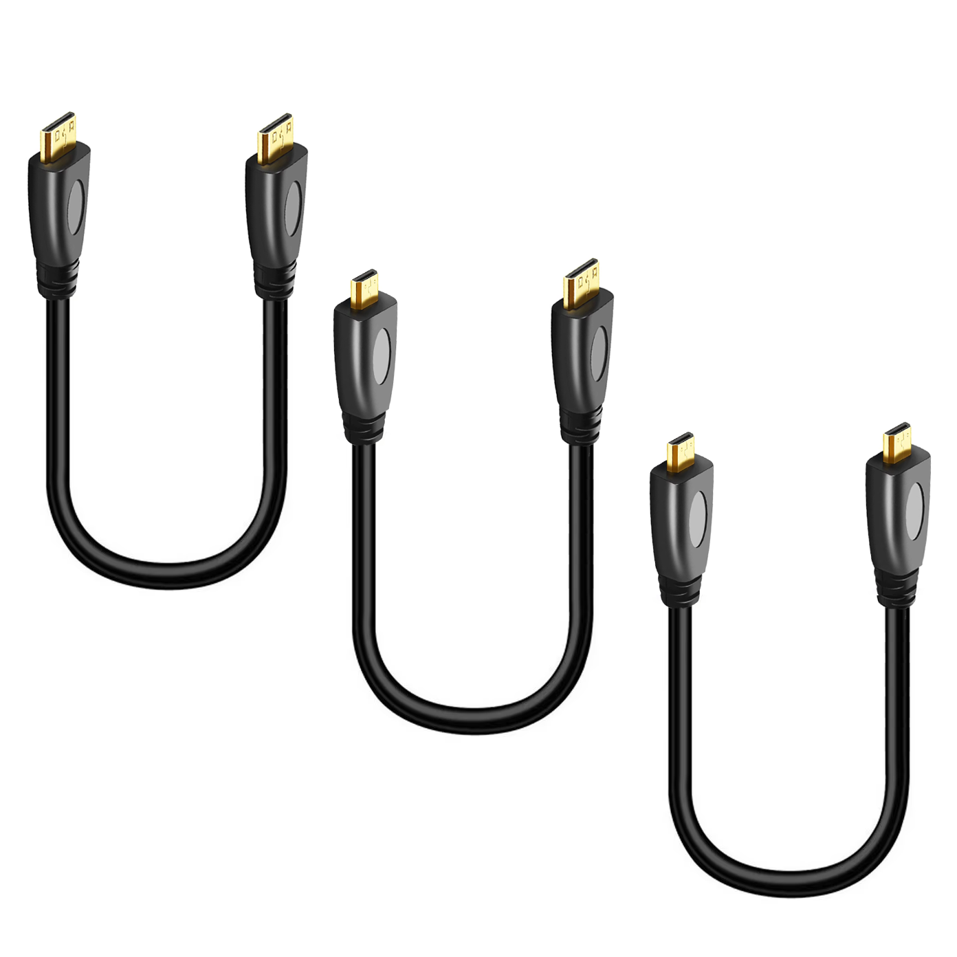 Pi Camera Cable - Micro HDMI-compatibel met Mini HDMI-compatibele C/D-type