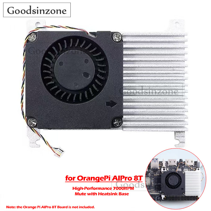 Pi Cooler - Koelventilator met koellichaambasisset voor Orange Pi