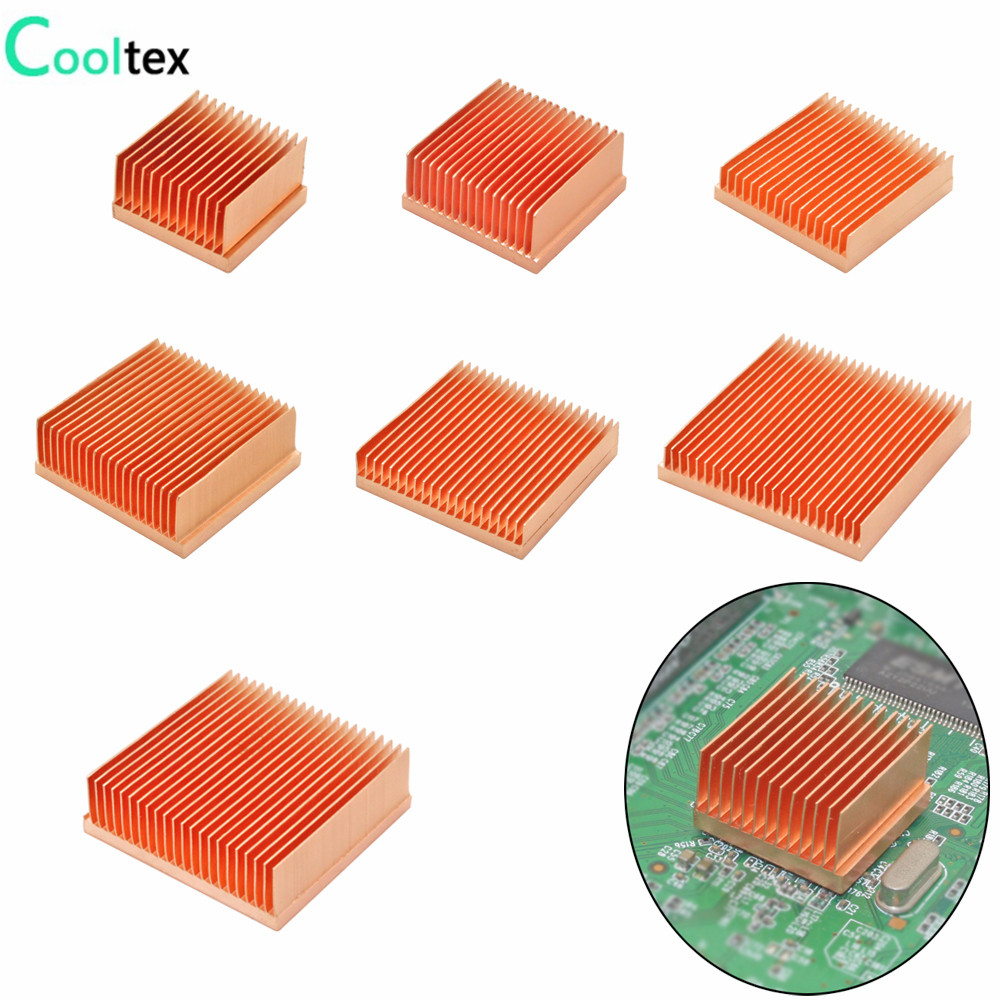 Pi Cooler - DIY Zuiver Koper Heatsink Skiving Fin