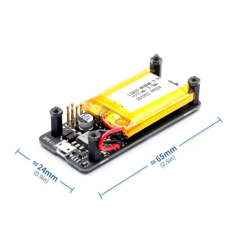 Pi Zero - UPS-Lite-module voor Raspberry Pi Zero-serie met