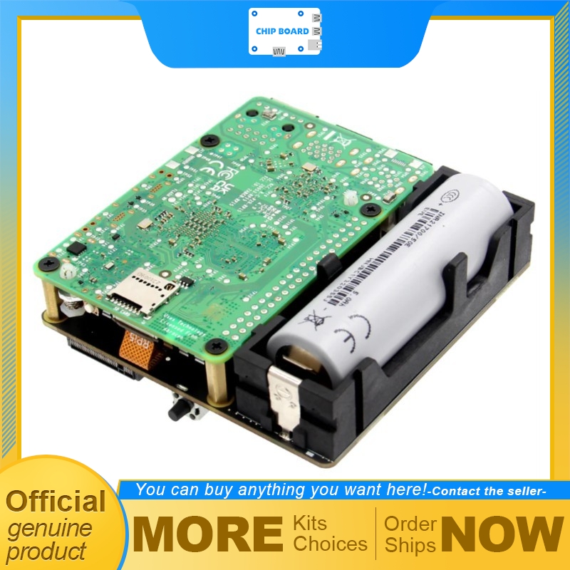 Raspberry Pi 5 - Geekworm X1208 UPS HAT voor Raspberry
