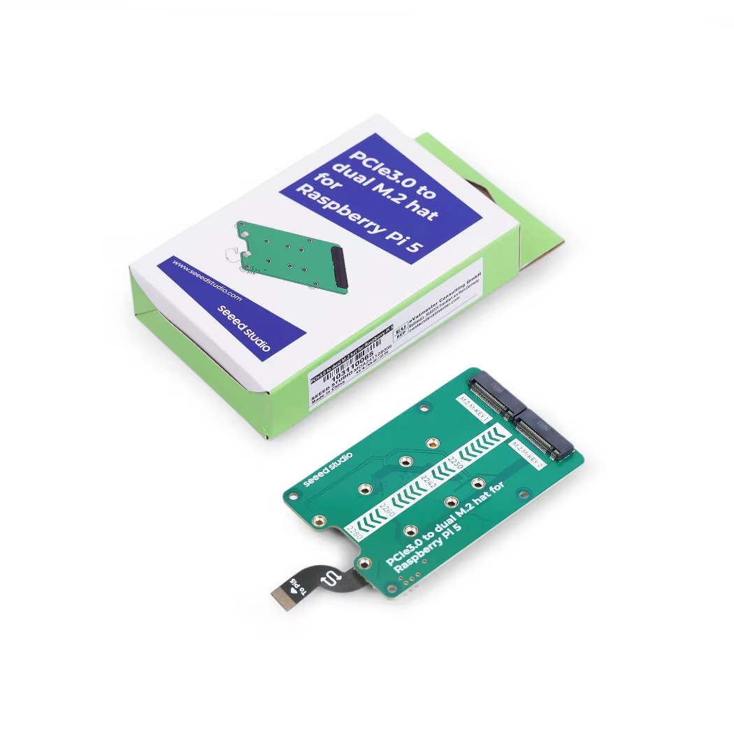 Raspberry Pi 5 - 103110065 PCIe3.0 Schakelaar naar Dual M.2