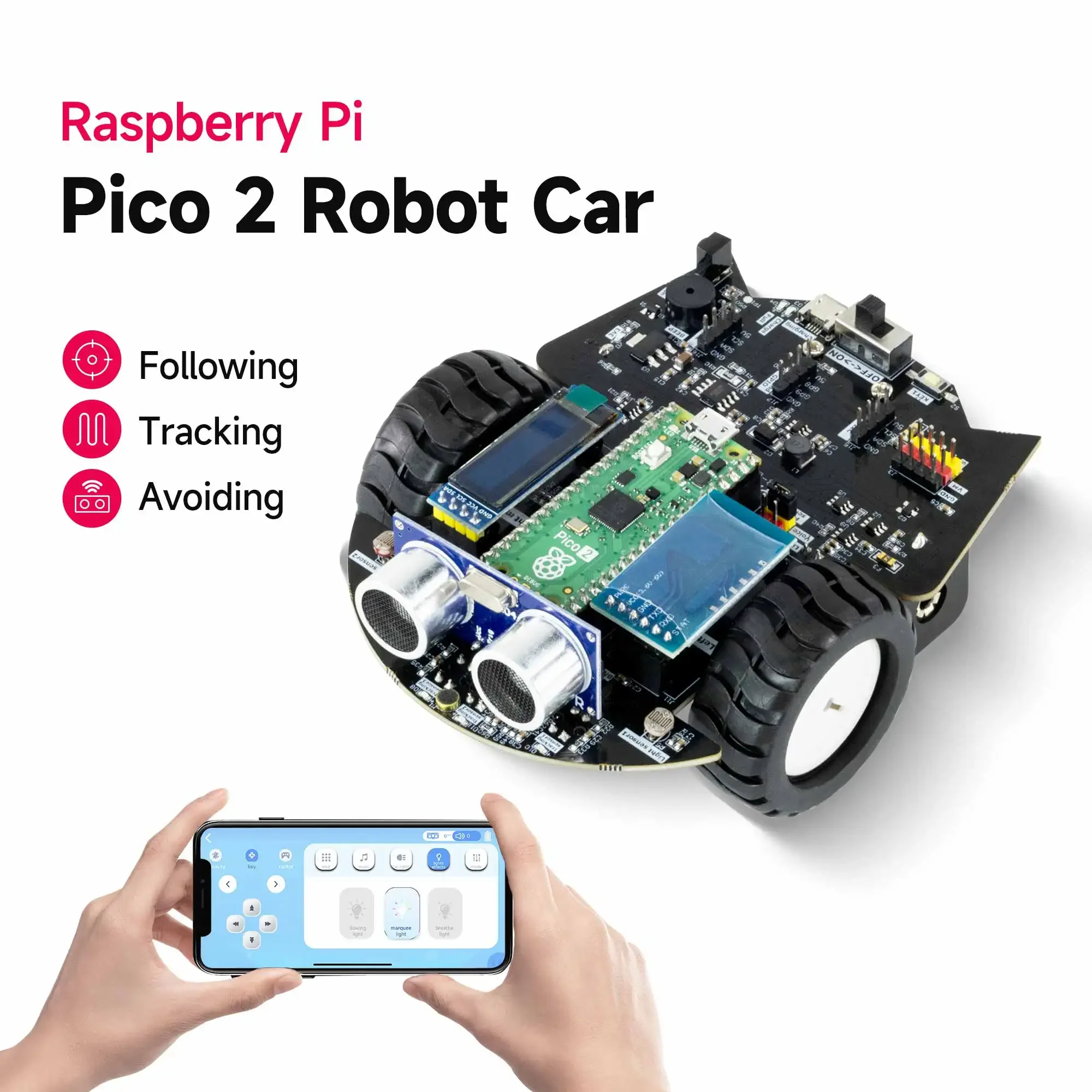 Yahboom Raspberry Pi Pico 2-ro - Raspberry Pi Kit recensie en prijs