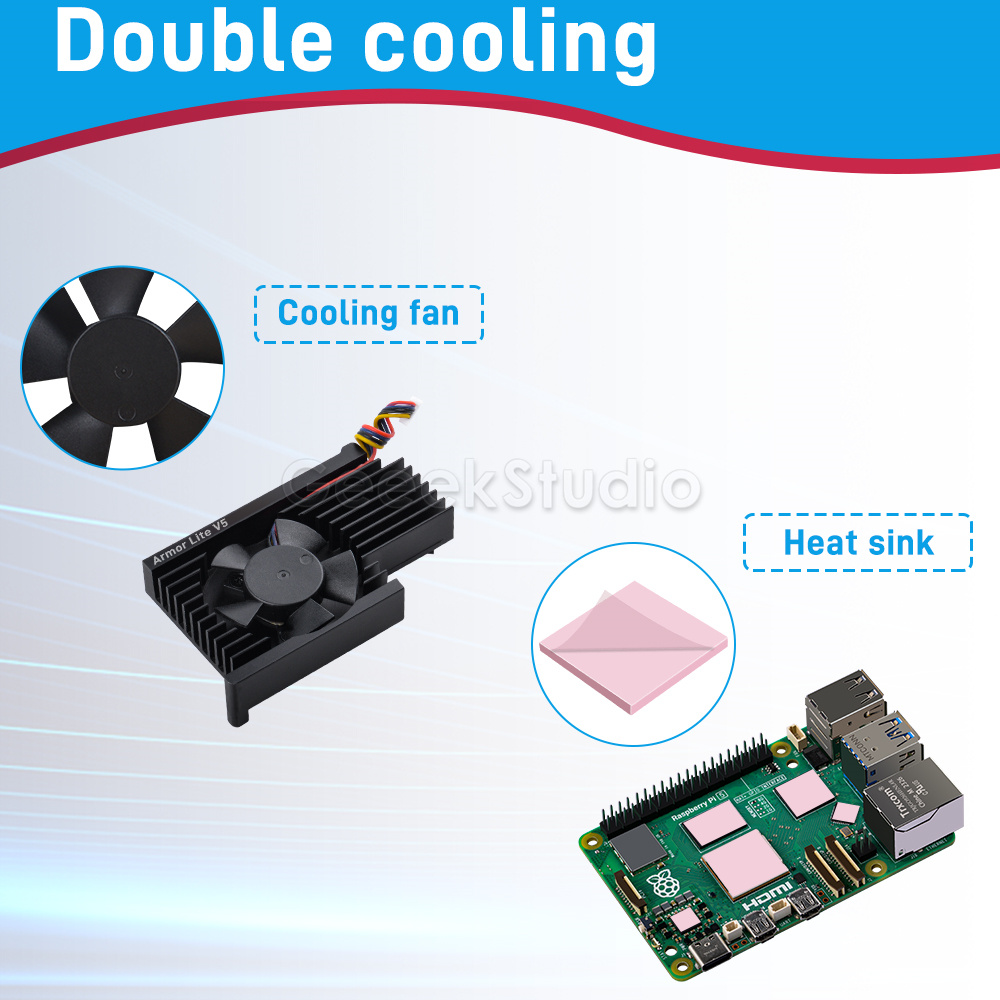 Pantser Lite V5 Aluminium Cnc  - Pi Cooler recensie en prijs