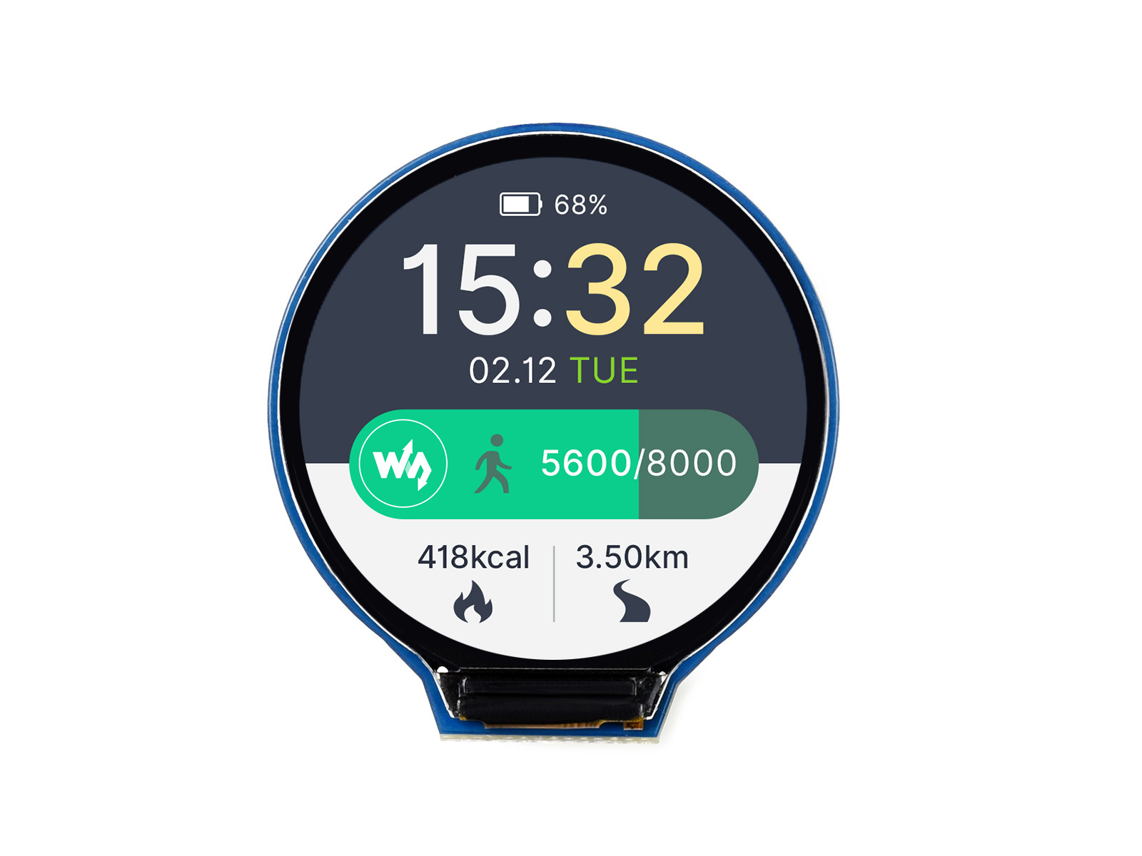 Waveshare 1,28 inch ronde LCD- - Pi Display recensie en prijs