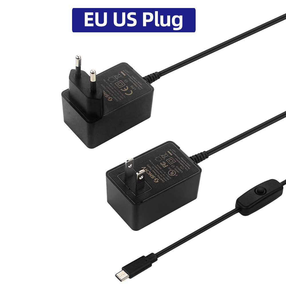 Raspberry Pi 5V 3A Voeding 15W - Pi Power Supply recensie en prijs