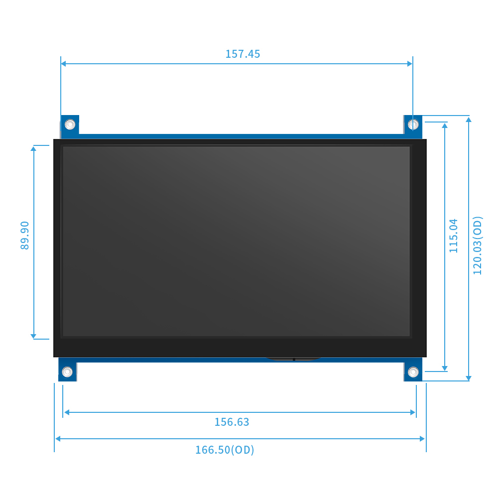 Ips 7Inch Scherm AIDA64 Lcd Di - Raspberry Pi 4 recensie en prijs
