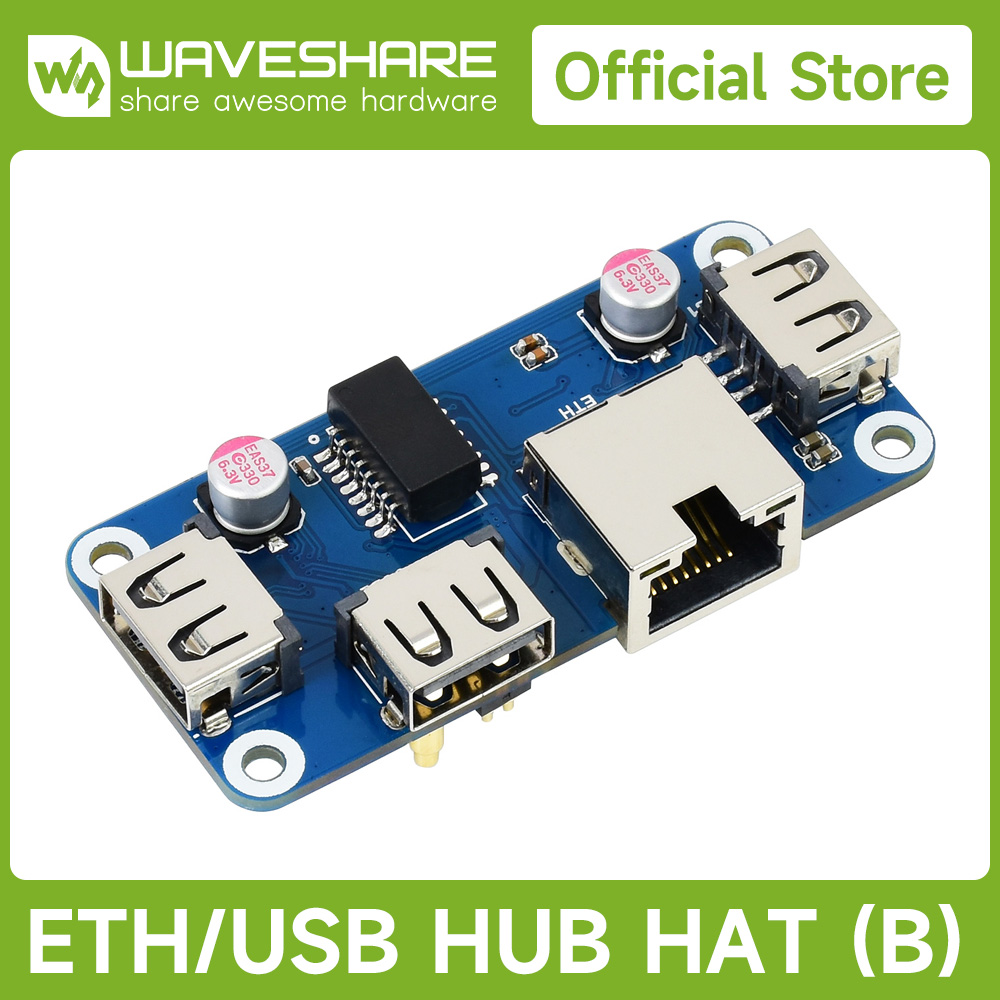 Waveshare USB HUB HAT (B) 4x p - Pi Zero recensie en prijs