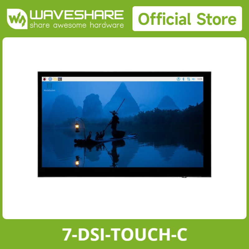 Waveshare 7-inch DSI-capacitie - Raspberry Pi 5 recensie en prijs