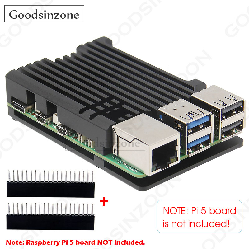 Raspberry Pi 5 aluminium pants - Pi 5 Case recensie en prijs