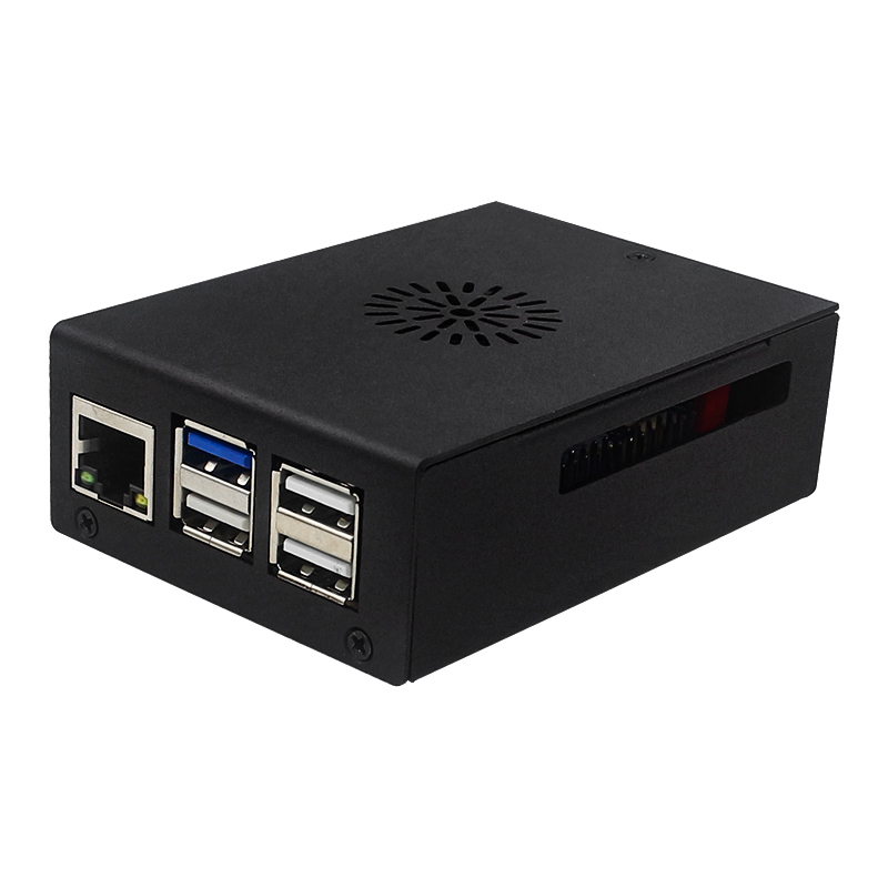 Oranje Pi 5 Pro Case Metalen O - Pi 5 Case recensie en prijs