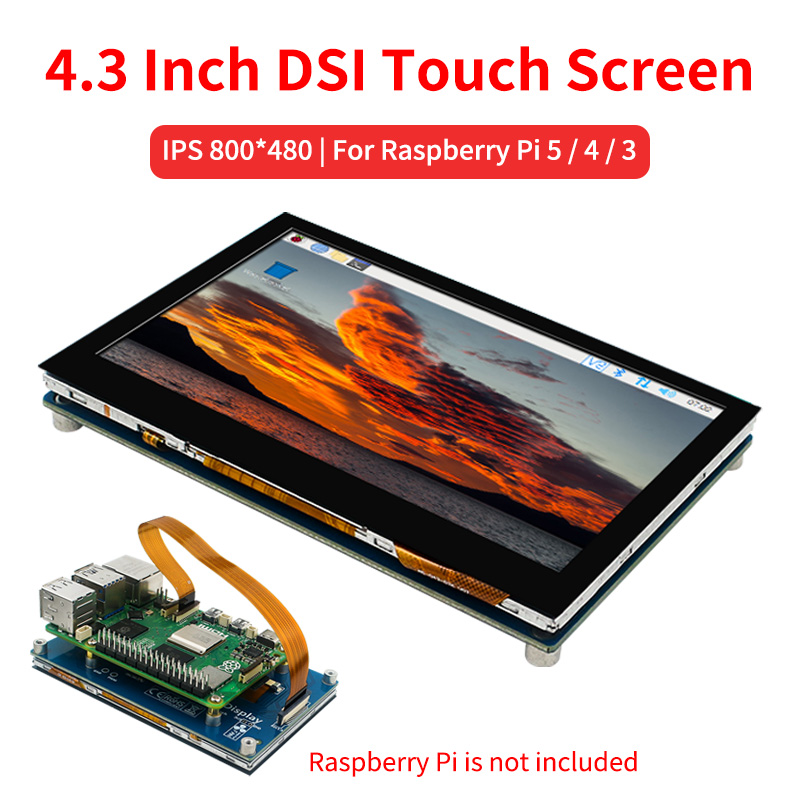 4.3 Inch Dsi Touchscreen Voor  - Pi 5 Case recensie en prijs