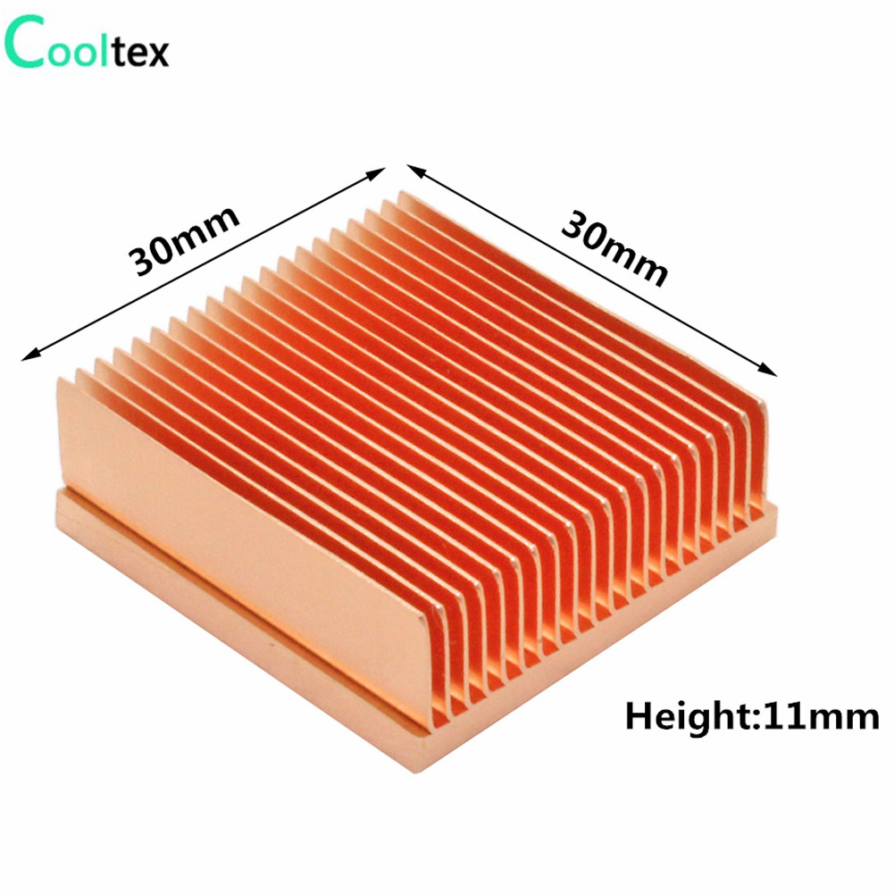 DIY Zuiver Koper Heatsink Skiv - Pi Cooler recensie en prijs