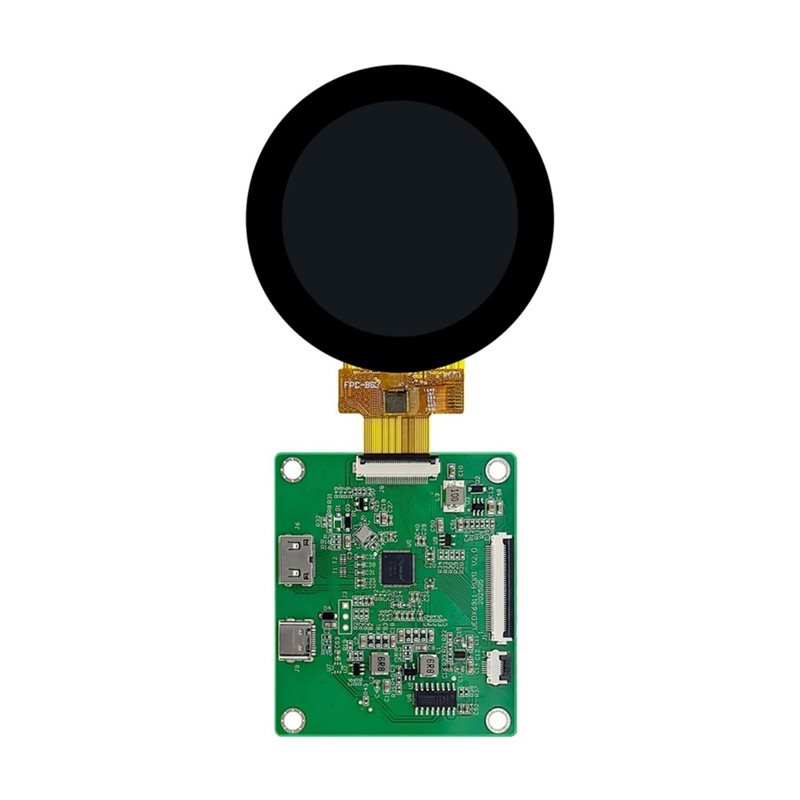 A52T DSI TFT LCD rond display  - Raspberry Pi 5 recensie en prijs