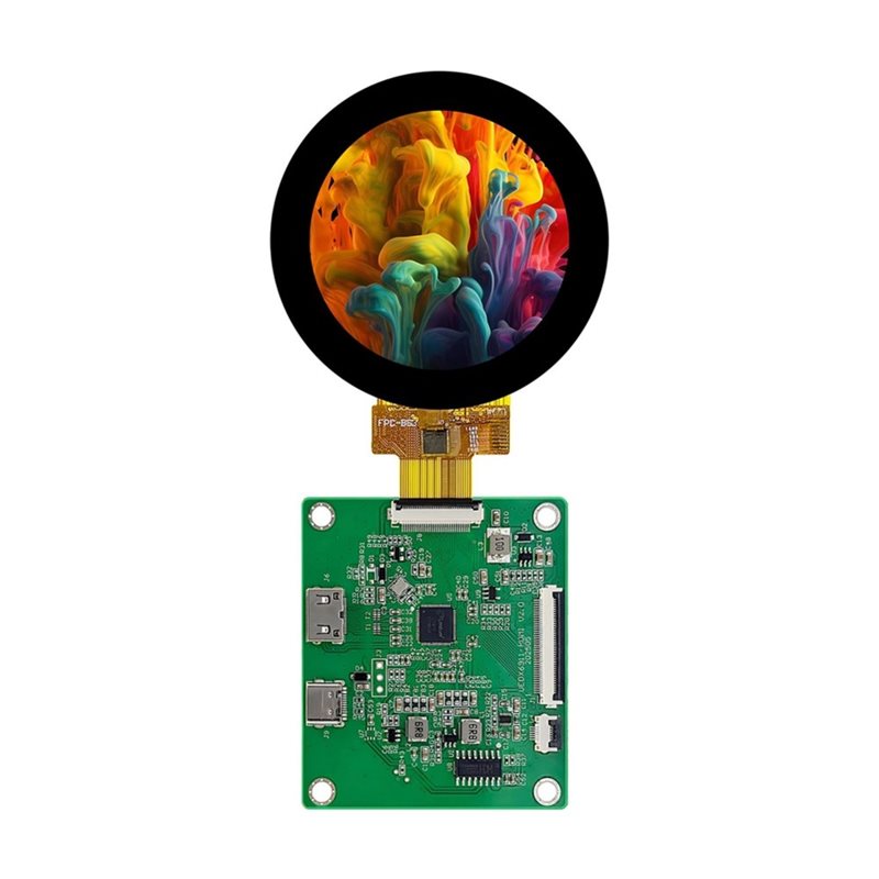 A52T DSI TFT LCD rond display  - Raspberry Pi 5 recensie en prijs