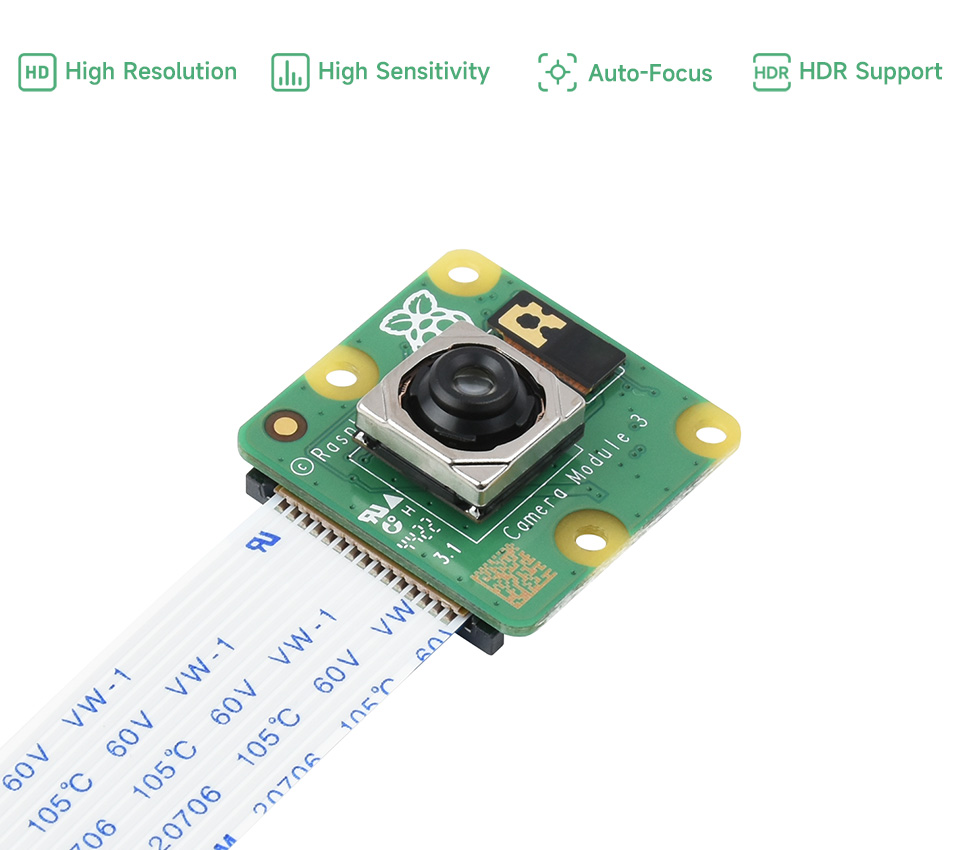 Cameramodule 3 camera 12 MP MX - Pi Camera Module recensie en prijs