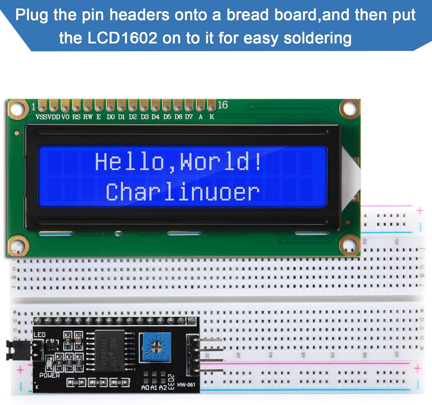 1Set 1602 LCD 20*4 Blauw Scher - Pi Display recensie en prijs