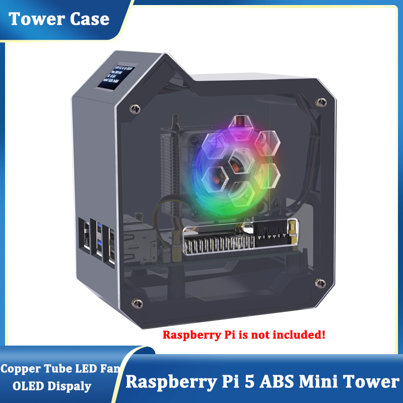 GeeekPi Raspberry Pi 5 ABS Min - Pi 5 Case recensie en prijs