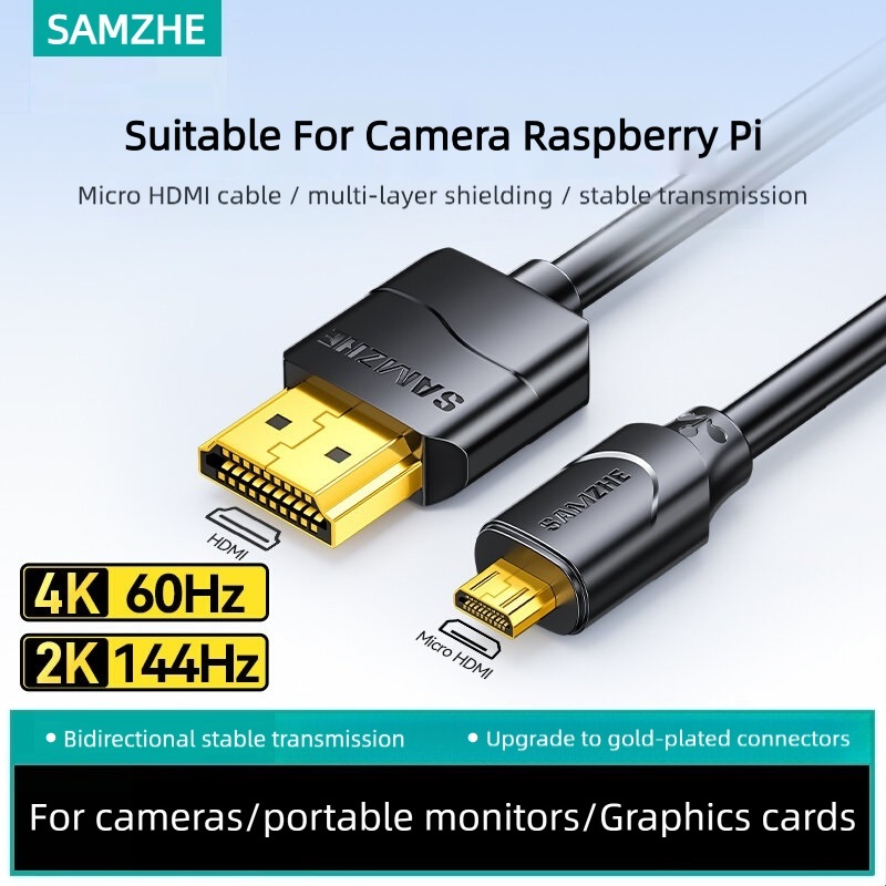 SAMZHE Micro HDMI-kabel, compa - Pi Camera Cable recensie en prijs