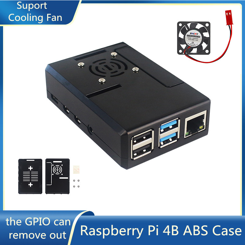 Raspberry Pi ABS Behuizing Zwa - Pi Cooler recensie en prijs