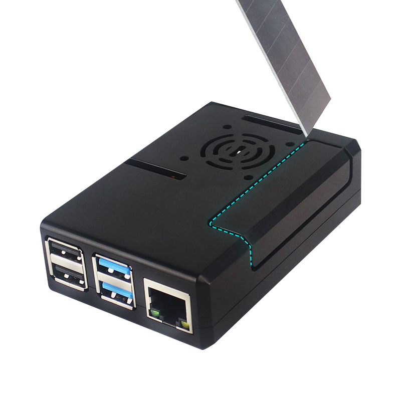 Raspberry Pi ABS Behuizing Zwa - Pi Cooler recensie en prijs