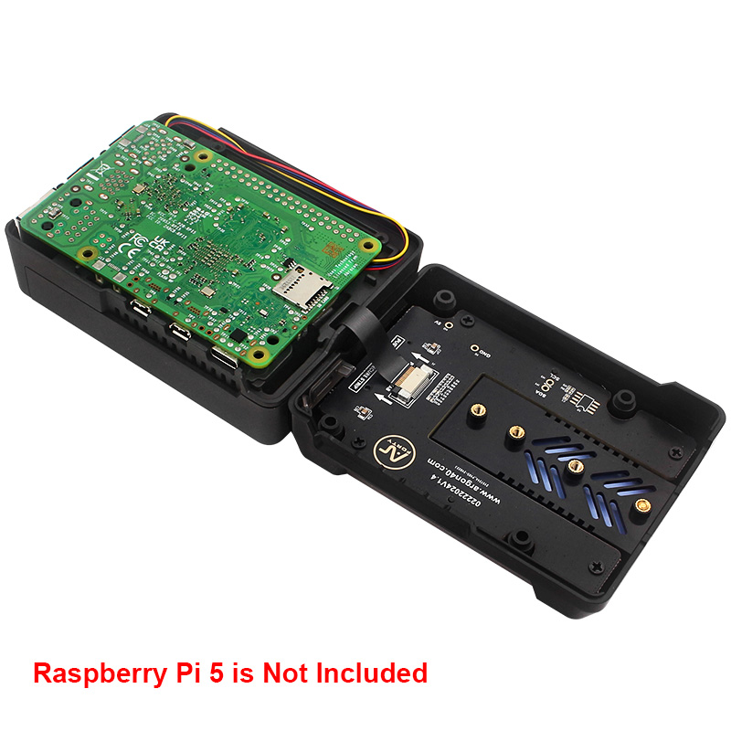 Argon NEO 5 M.2 NVME PCIE-behu - Pi 5 Case recensie en prijs