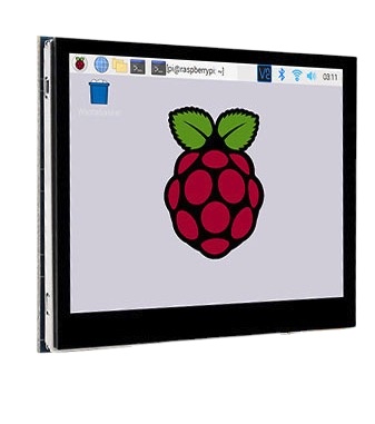 3,5 inch capacitief touchscree - Raspberry Pi recensie en prijs