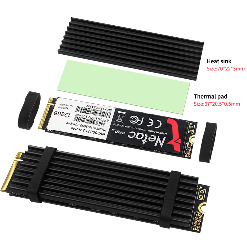 M.2 SSD Heatsink Aluminium Rad - Pi Cooler recensie en prijs